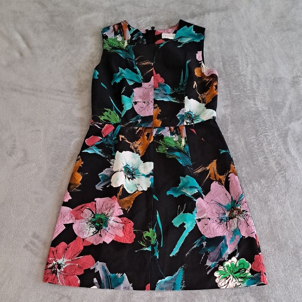 Milly Multicolor Floral Dress Size S